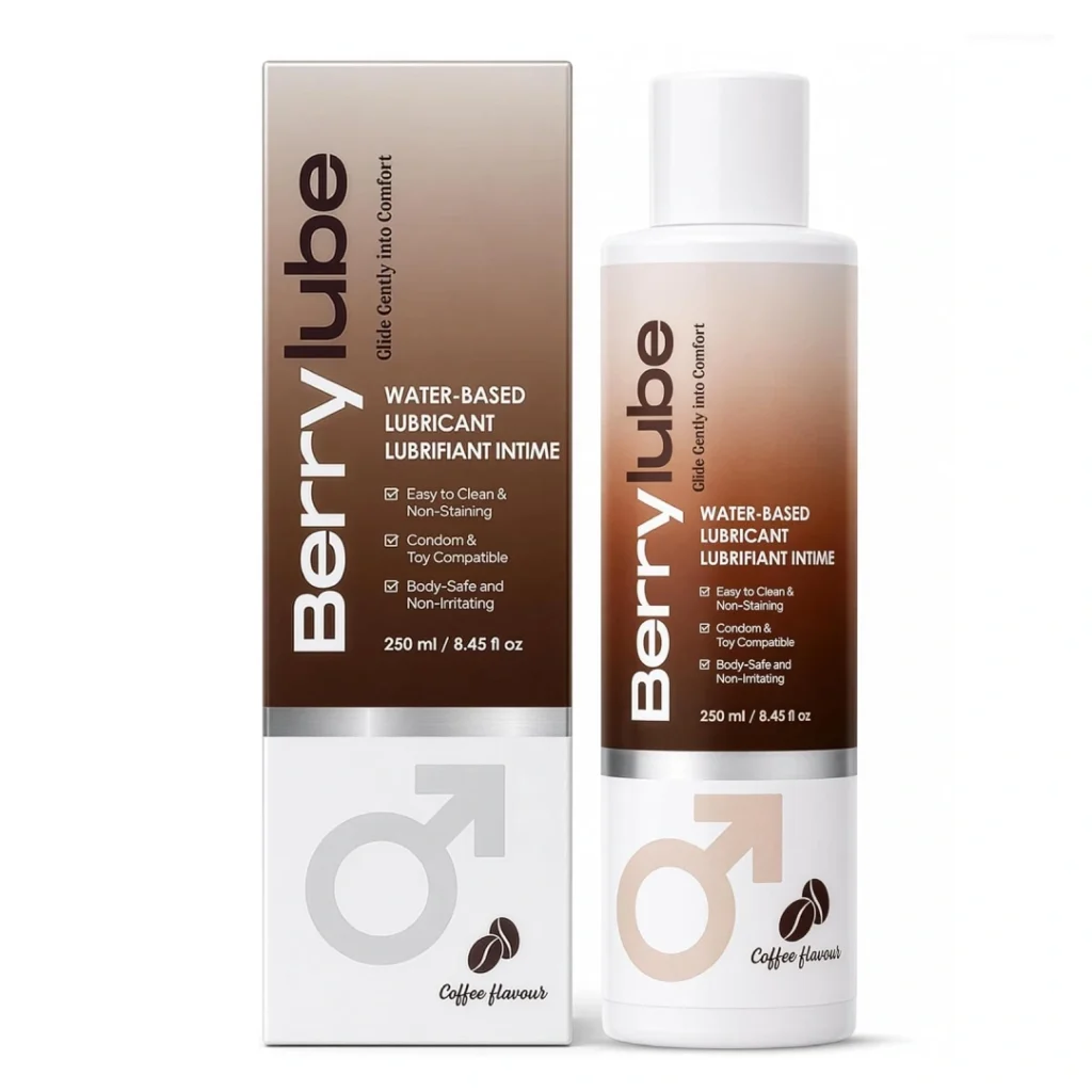 BERRYLUBE WATER-BASED LUBRICANT – COFFEE AROMA