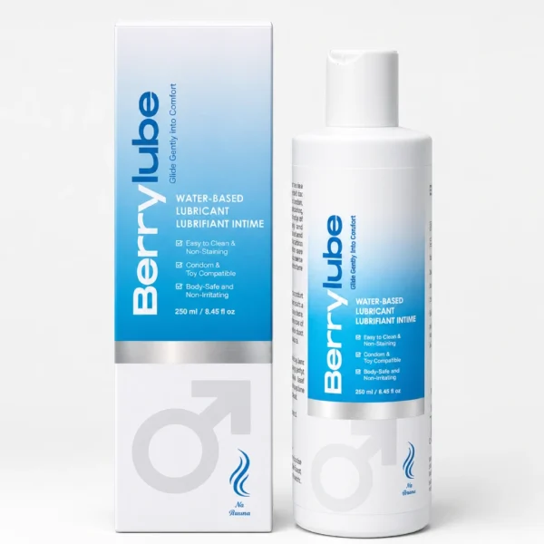 BERRYLUBE WATER-BASED LUBRICANT – NO AROMA (FRAGRANCE-FREE)