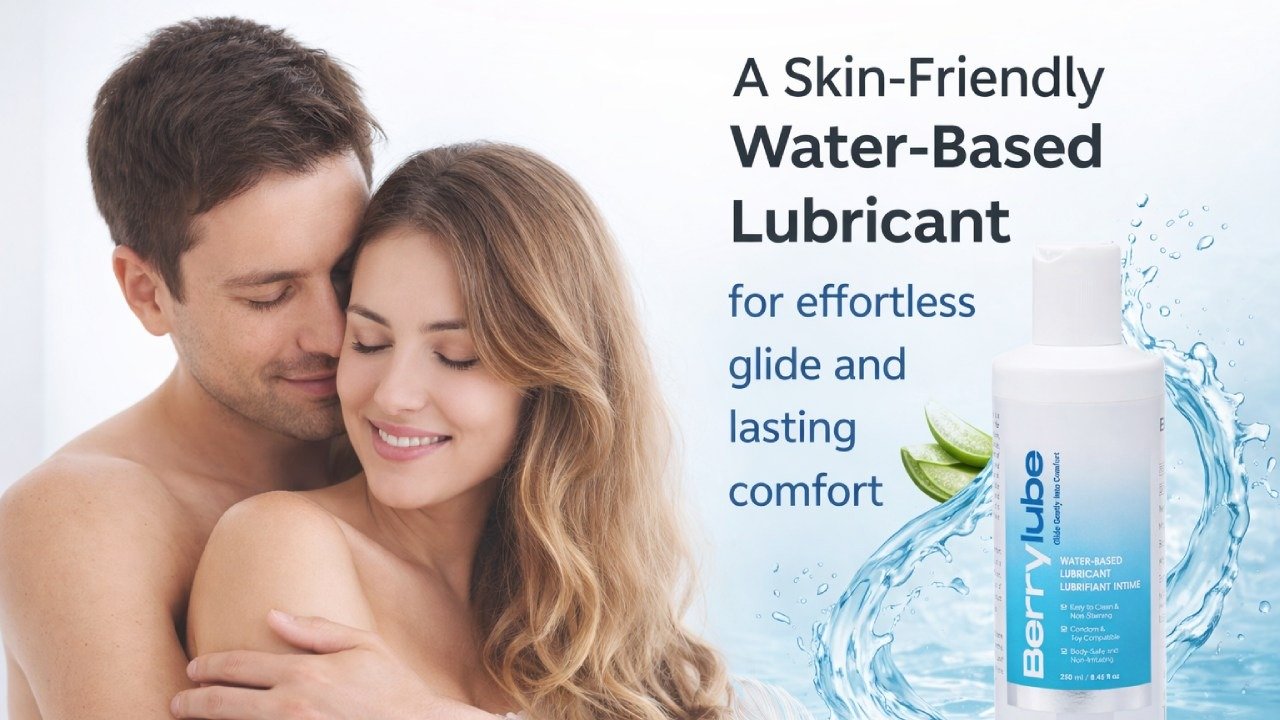 A Skin-Friendly Water-Based Lubricant for Effortless Glide and Lasting Comfort