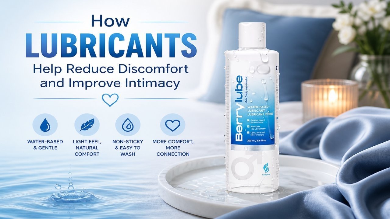 How Lubricants Help Reduce Discomfort and Improve Intimacy