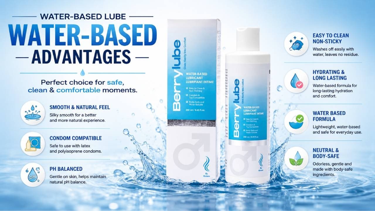 How a Water-Based Personal Lubricant Enhances Comfort and Confidence