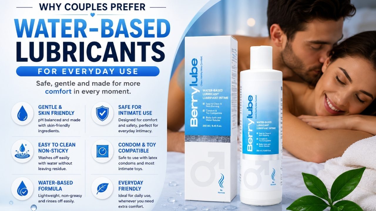 Why Couples Prefer Water-Based Lubricants for Everyday Use