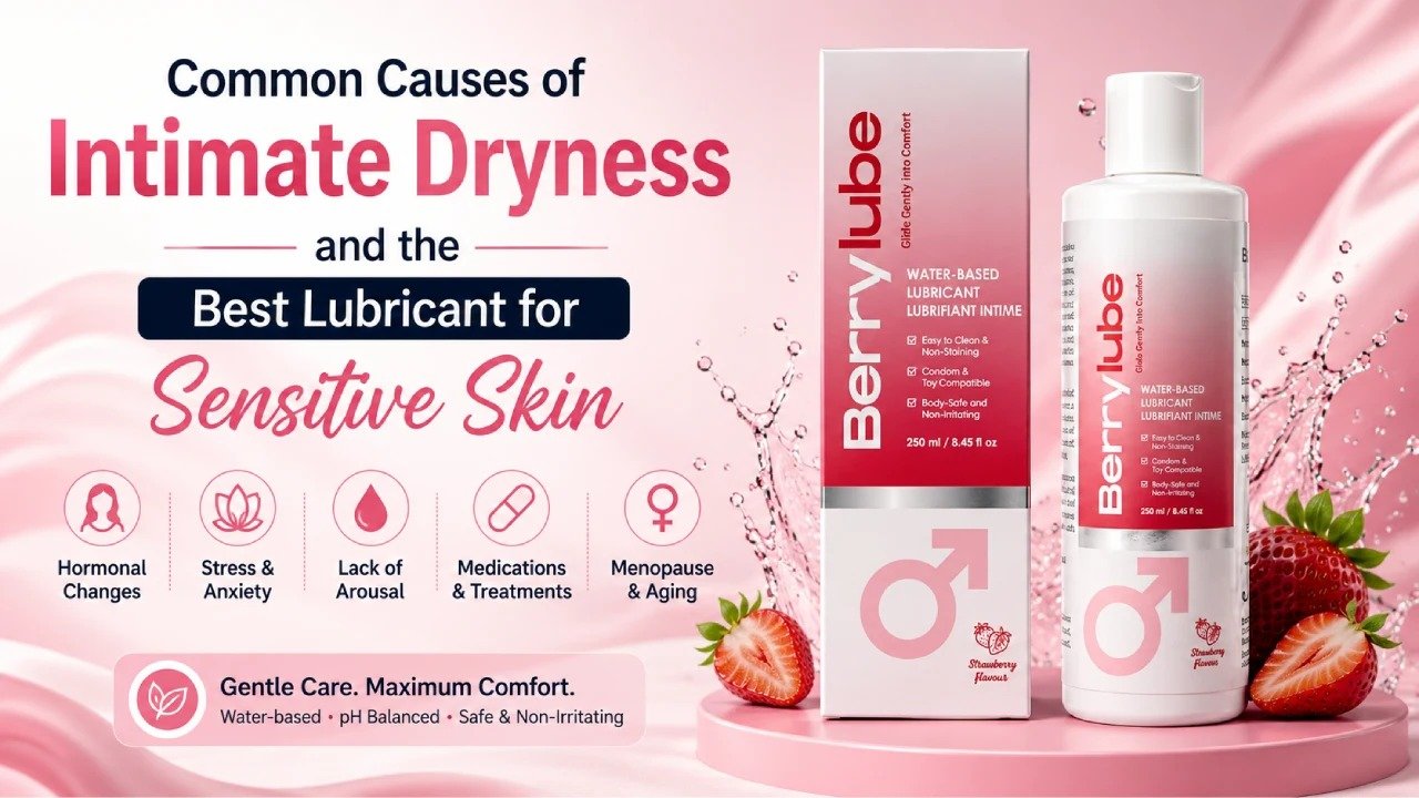 Common Causes of Intimate Dryness and the Best Lubricant for Sensitive Skin